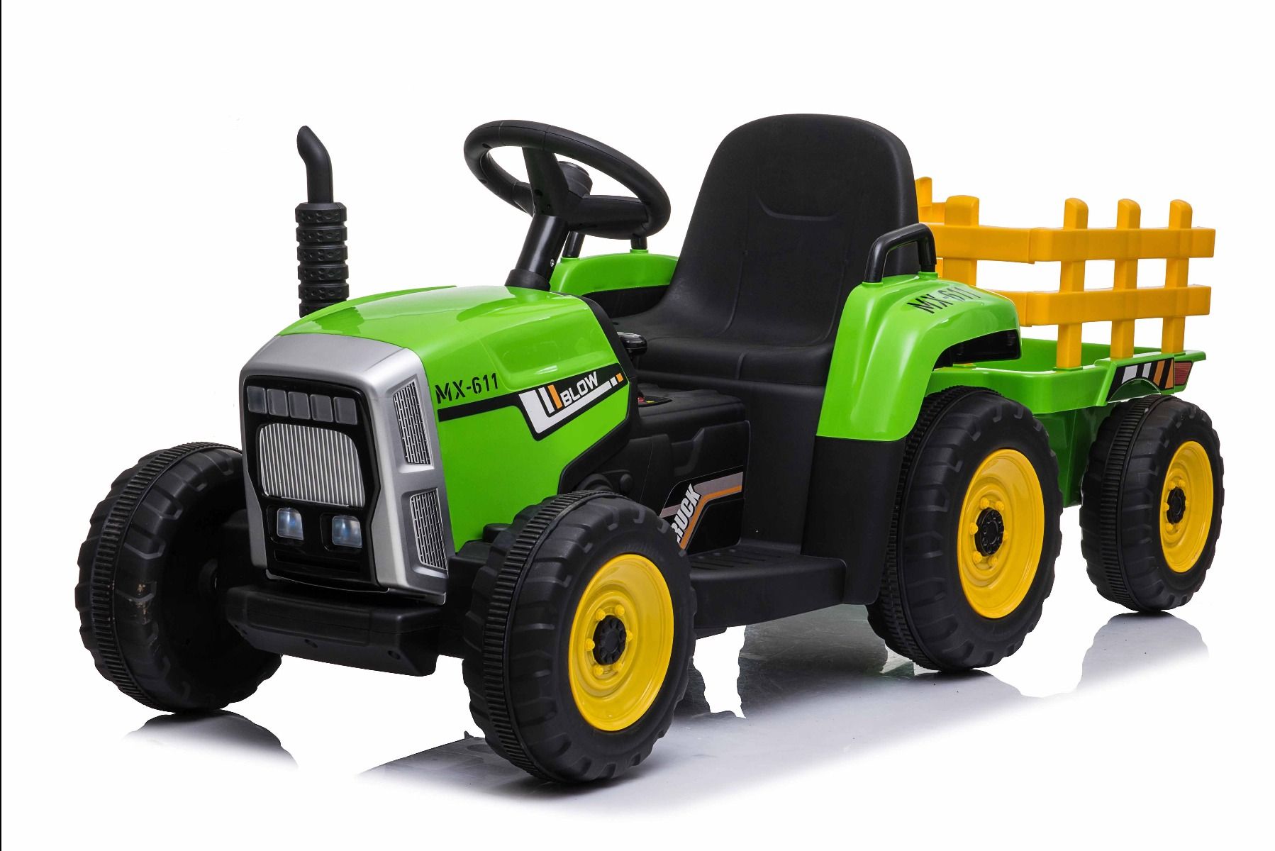 Cómo cambiar la palanca de dirección en tu tractor eléctrico para